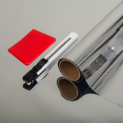 Pellicola specchio adesiva per vetri 90x150cm D-c-fix