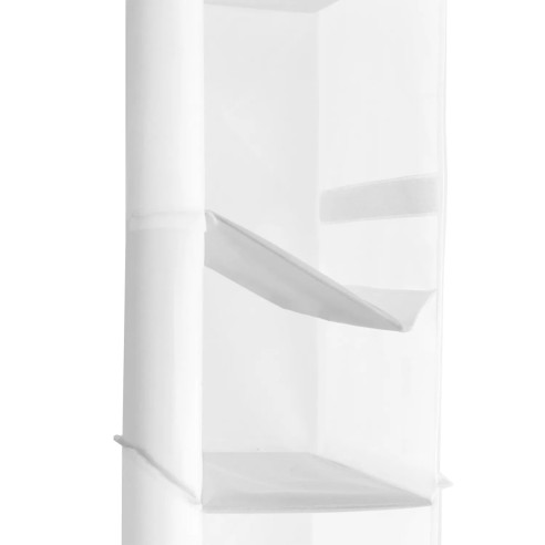 Portatutto a ripiani regolabili 3/6 scomparti Domopak Living dettaglio