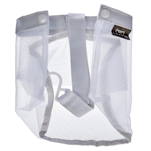 Cestino portamollette bianco + 20 mollette Domopak Living