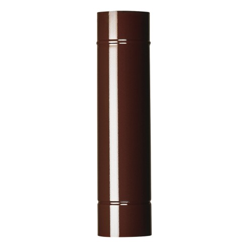 Tubo stufa a legna porcellanato Ala Smalto Classic marrone 0,6mm Ø 140 mm