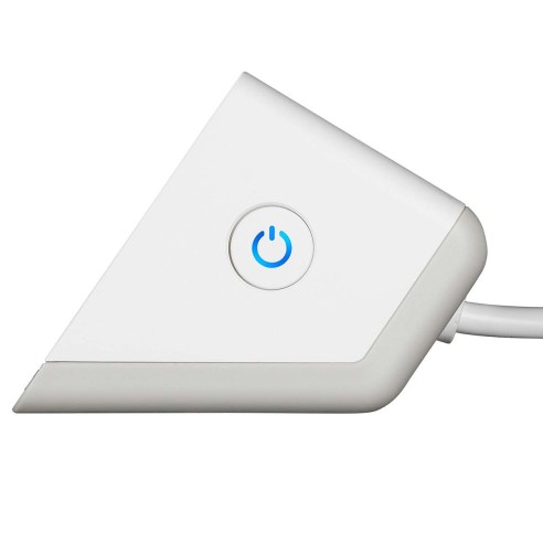 Multipresa da scrivania 2 prese USB tipo A+C bianca Bticino S3711DBU Interruttore sicurezza