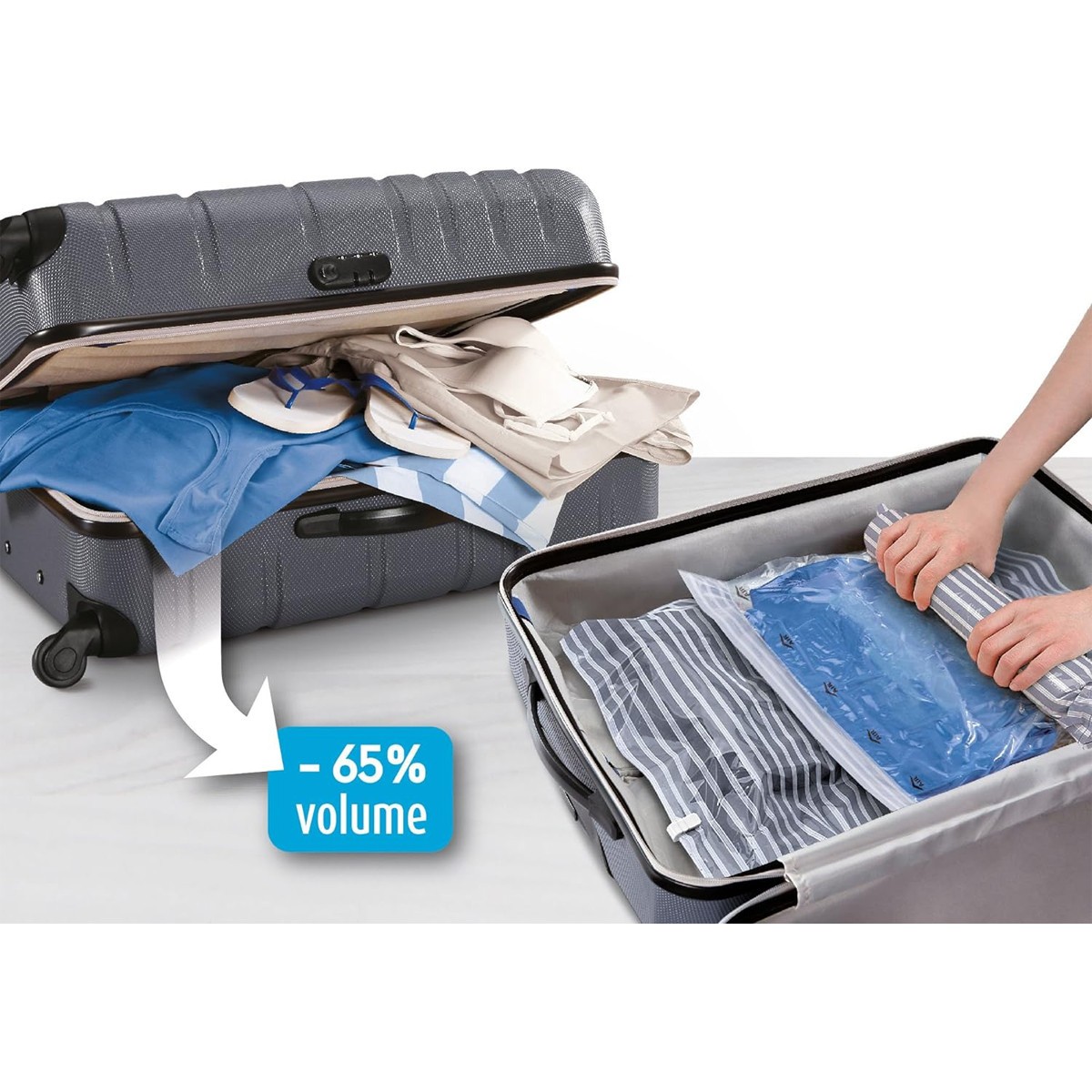 Domopak Living Lot De 54 Housses De Rangement Pour Vêtements Et Chemises