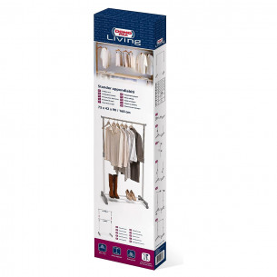Stender appendiabiti singolo estensibile h90-160cm Domopak Living 2