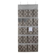 Organizer appendibile 20 scomparti in TNT 56xh136cm grigio