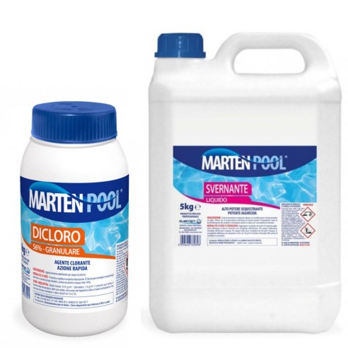 Kit chiusura e mantenimento invernale piscina fuori terra