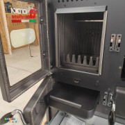 Cucina a legna Rosetta 5.0 VST Pietra La Nordica focolare