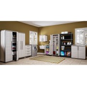 Keter Excellence XL basso armadio in resina beige/sabbia ambientata