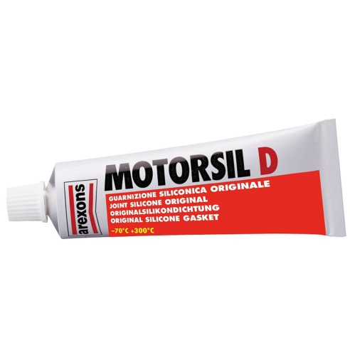 Pasta Motorsil D originale rossa per guarnizioni 60g Arexons