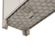 Keter Gulliver multispace mobile in resina beige/sabbia quinto piedino