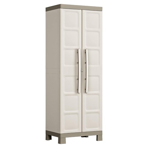 Keter Excellence Alto armadio in resina beige/sabbia