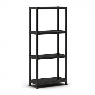keter scaffale in plastica Plus Shelf L60xP30xH135 cm 4 ripiani