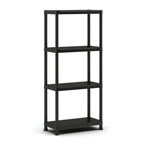 keter scaffale in plastica Plus Shelf L60xP30xH135 cm 4 ripiani