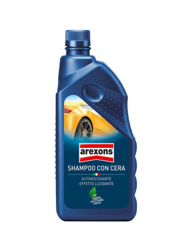 Shampoo con cera autoasciugante 1L detergente Arexons 8358