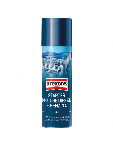 Starter motore diesel e benzina spray avviamento rapido Arexons 9409