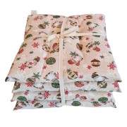 Cuscino per sedia natalizio 40x40cm Duendes 4pz