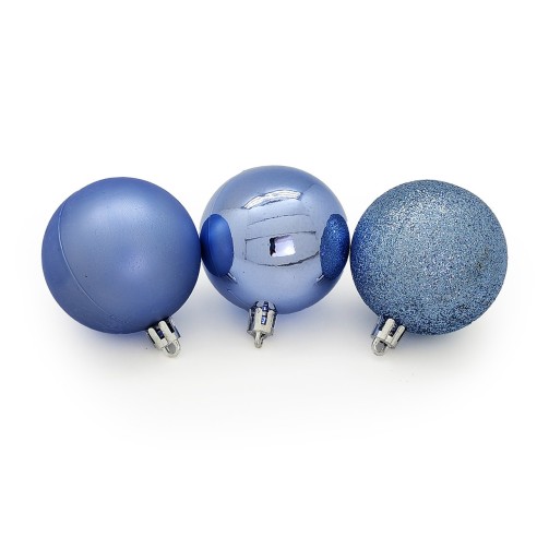 Palline di Natale blu Ø 8 cm...