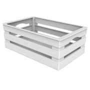 Bama cassetta milleusi Tina 3 L41xP31xH14 cm panna