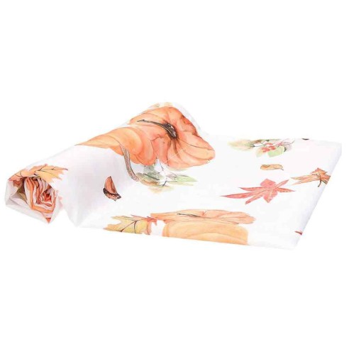Runner tavolo Autunno 40x140 cm antimacchia arancione Tognana