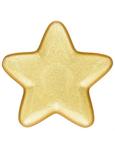 Piatto Stella 24 cm Estrella oro di Tognana
