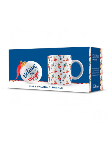Schiaccianoci collection mug & pallina di Natale Bialetti