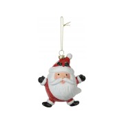 Pendente Babbo Natale 9x5xh11 cm