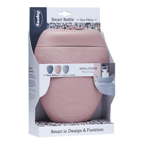 Smart bottle borsa acqua calda linea Stone rosa