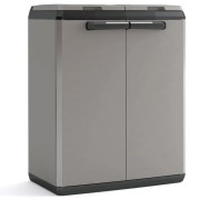 Keter armadio raccolta differenziata Split Basic grigio