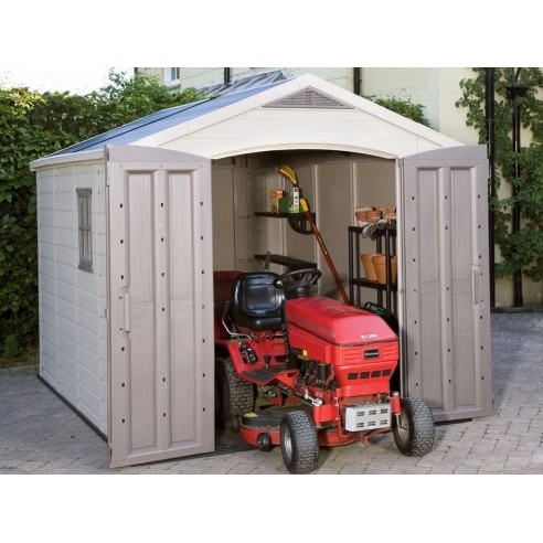 Keter casetta da giardino Factor 8x11 beige