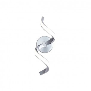 Evelin applique moderno LED, alluminio, 700LM, cromo, Novecento 2
