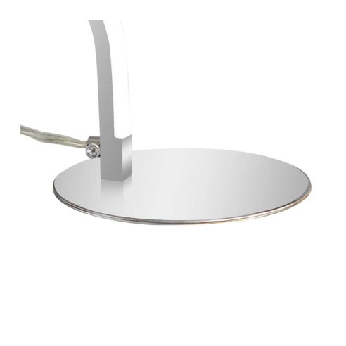 Roxie Lampada da tavolo LED integrato cromato H32 cm Novecento base