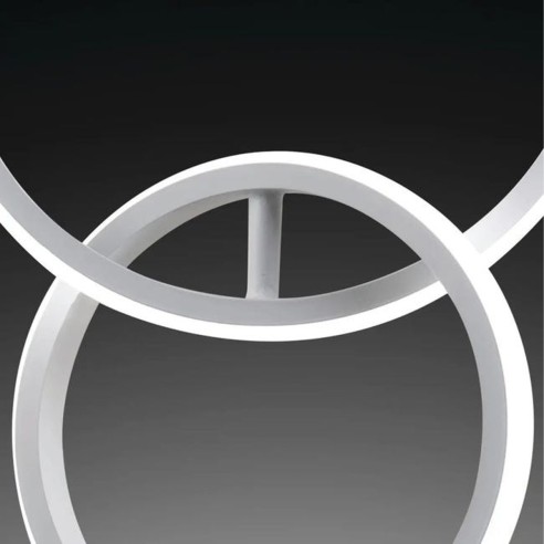 Kara applique LED integrato, metallo bianco dettaglio