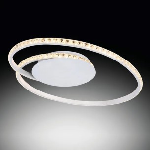 Dasy plafoniera LED integrato, bianco, luce naturale