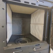 Stufa a legna Nova forno Bordeaux La Nordica focolare