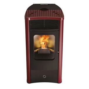 Stufa a pellet ceramica Idro Dore160 H 16,2 kW cover 2