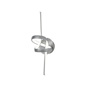 Malika applique moderno LED silver, alluminio, 750LM, Novecento