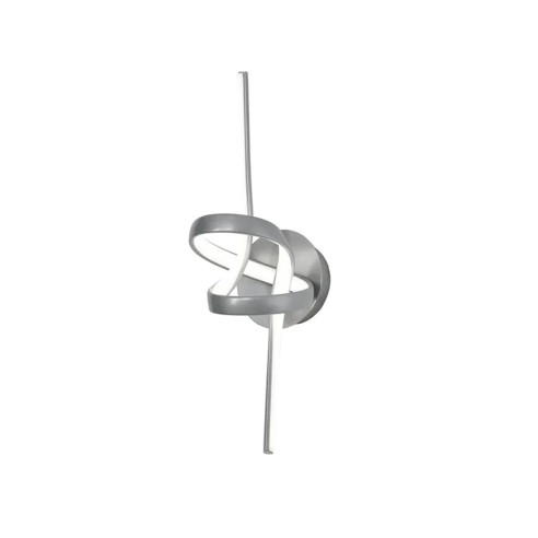 Malika applique moderno LED silver, alluminio, 750LM, Novecento