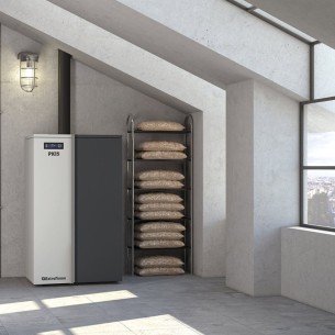Caldaia a pellet idro PK15 15 kW LaNordica Extraflame 1202700 2