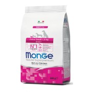 Monge Natural Superpremium Extra Small Adult ricco di pollo 800g