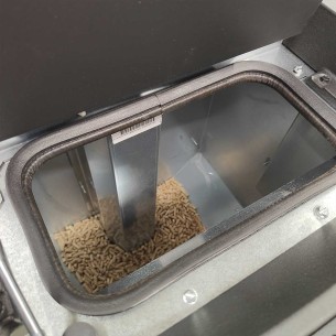 Stufa a pellet nera Teorema 5.0 Extraflame 2