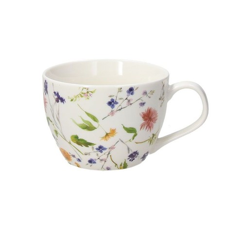 ASA Selection Tazza Surfing Tree – Fine Bone China 400 Ml – Bianca, Lavabile In Lavastoviglie E Microonde - 2