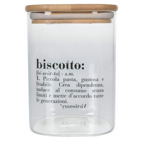 Barattolo Biscotto in vetro con coperchio Victionary