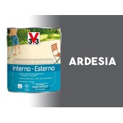 Smalto per pavimento interno esterno V33 cemento calcestruzzo 0,5 L ardesia