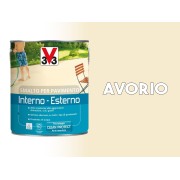 Smalto per pavimento interno esterno V33 cemento calcestruzzo 0,5 L avorio