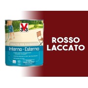 Smalto per pavimento interno esterno V33 cemento calcestruzzo 0,5 L rosso laccato