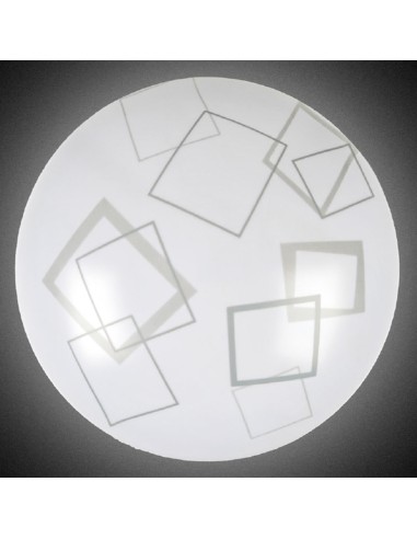 Lara plafoniera LED, bianco, Ø 38 cm, luce naturale Novecento