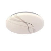 Mila plafoniera LED, bianco, Ø 48 cm, luce naturale Novecento