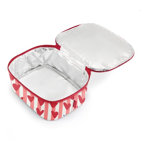 Borsa termica pocket M Reisenthel cuori e strisce