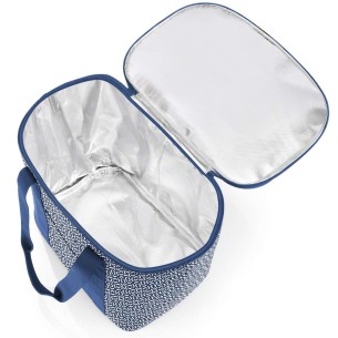Borsa termica XL Reisenthel blu navy/bianco 2