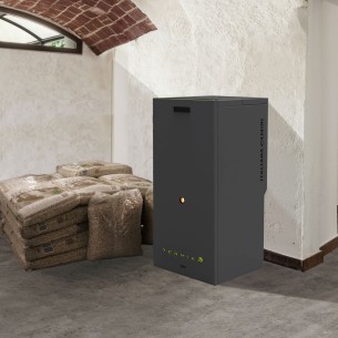 Caldaia pellet idro Termika2 24 kW Italiana Camini 2