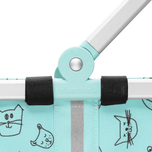 Reisenthel carry bag XS kids cestino pieghevole, menta dettaglio